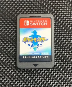 Pokemon Sword Nintendo Switch Japanese Game Used from JAPAN Cartridge Only - Picture 1 of 2
