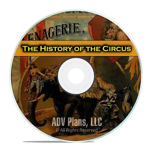 American Circus History, Ringling Brothers, Books, Photos, Brochures DVD E65 - Picture 1 of 12