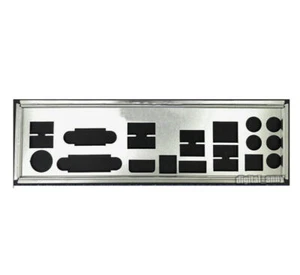 OEM I/O Shield For Z77 PERFORMANCE Player Supreme Motherboard Backplate IO - Afbeelding 1 van 4