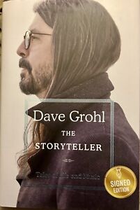 DAVE GROHL AUTOGRAF PODPISANY The Storyteller 1. edycja (2021, twarda okładka) NOWY