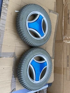 Permobil C500 ESP Power Wheelchair Wheels W/ Tires (PR1MO POWERTRAX 3.00-8) - Picture 1 of 12