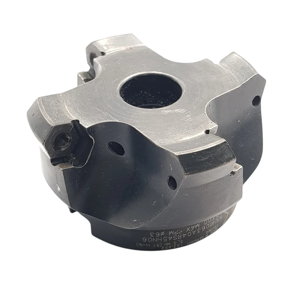 Kennametal 63mm Gesicht Mühle Schneider KSHR063A04RS45HN06 Dodeka Mini 45° - Bild 1 von 3