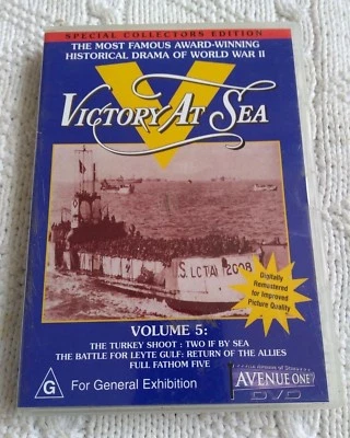 VICTORY AT SEA – SPECIAL COLLECTOR’S EDITION - VOLUME 5 - DVD, R-ALL, LIKE NEW  - Image 1 of 2