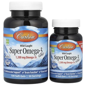 Wild Caught Super Omega-3 Gems®, 50 + 15 Soft Gels - Picture 1 of 3