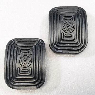 Pastillas de pedal de embrague y freno NOS VW aptas para 67-77 Beetle 55-67 Transporter +Más Foto 1 de 3