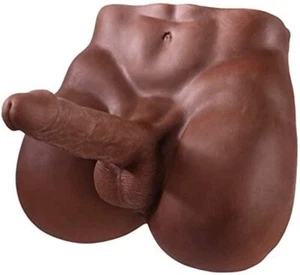 Huge Lifelike Dildo Sex Doll Male Body Torso Adult Toy Big Penis For women - Picture 1 of 6