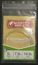 Scientific Anglers - Premium Nylon Fly Fishing Leaders 0X - 7.5'