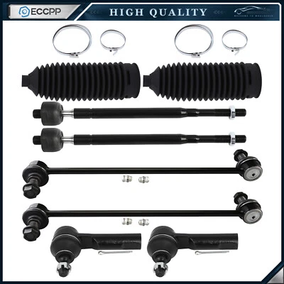 Barra estabilizadora de extremo de varilla de amarre y fuelle de piñón delantero para Honda Odyssey 2011-2017 Foto 1 de 4