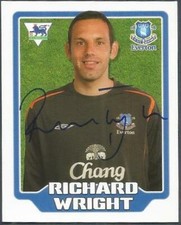 MERLIN F.A. PREMIER LEAGUE 06- #191-EVERTON-RICHARD WRIGHT