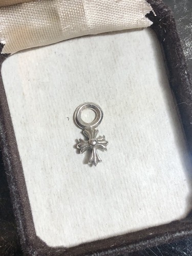 CHROME HEARTS Croce Cuori Cromati �� Charm Pila Argento925 Argento Ch Più Croce