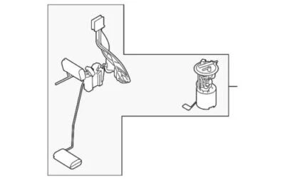 Conjunto de bomba de combustible y transmisor genuino Ford Transit Series 2015-2023 CK4Z-9H307-F Foto 1 de 2