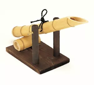 Shishi Odoshi deer scarer bamboo water fountain zen garden japan temple - Picture 1 of 1