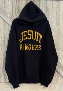 Used Vintage Preowned Jesuit Rangers College Souvenir Russell Hoodie Sweatshirt - Picture 1 of 10