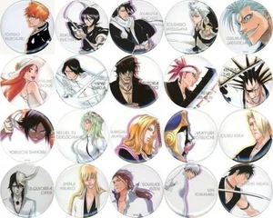  BLEACH 20th Anniversary Original Art Exhibition BLEACH EX. Original Badge Colle - Picture 1 of 2