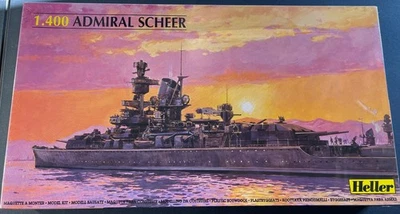 Heller Admiral Scheer 81045 1/400 FS новый модель набор «Sullys хобби» - Изображение 1 из 4