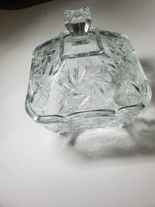 Glas Bonbonglas 6,5 Zoll Kristall - Bild 1 von 7