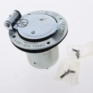 Bryant California Style Locking Armored Flanged Inlet Non-Nema 50A 250V 3 Phase - Picture 1 of 6