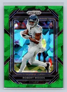 2022 Panini Prizm Green Ice #285 Robert Woods Tennessee Titans B26 - Picture 1 of 2