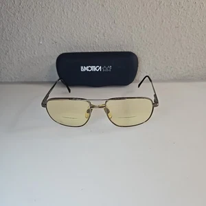 Luxottica Hector Eyeglass Frames Made In Italy Vintage - Picture 1 of 6