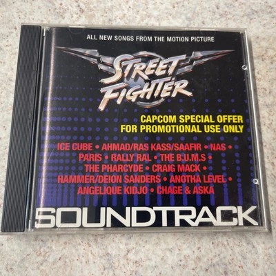 Street Fighter The Movie Soundtrack Capcom Promo CD Album 1994 HiP HOP Tested - Image 1 of 4