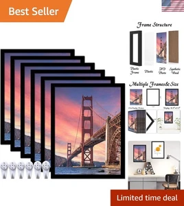 Modern Black 17x22 Collage Frame Bundle - Picture 1 of 8