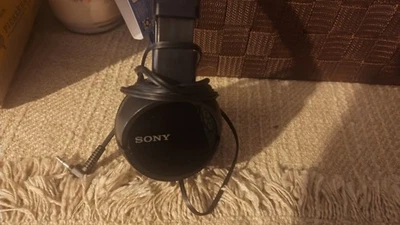 Sony ZX Series Wired On-Ear Headphones, Black - Image 1 of 2