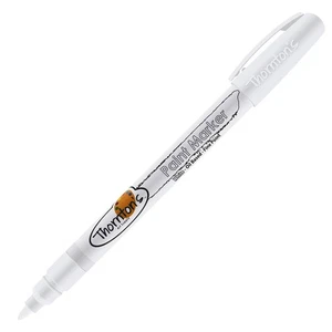 Thornton's Art Supply Oil-Based Paint Marker, Fine Point, White Ink - Picture 1 of 1