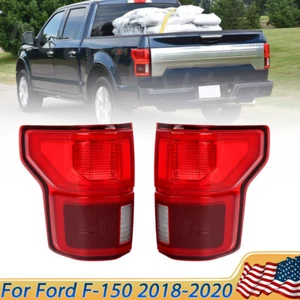 LED Tail Light Brake For Ford F150 2018-2020 Halogen Upgrade (Blind Spot Style) - Picture 1 of 21