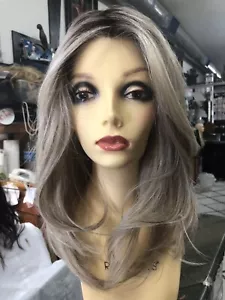 NICE MOVE Raquel Welch Wig RL19/23SShadedBiscuit HeatOK LaceFt MonoPart 5STARS - Picture 1 of 23