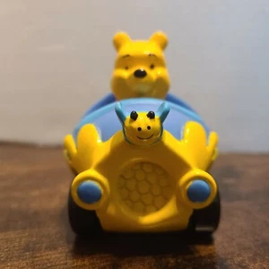 Disney Winnie The Pooh Roll Along Honey Pot Bee Toy Car by Sassy - Picture 1 of 12