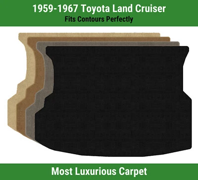 Lloyd Luxe Cargo Carpet Mat for 1959-1967 Toyota Land Cruiser  - Image 1 of 4