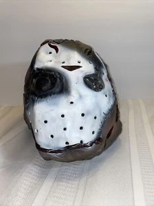 Friday The 13Th Jason Voorhees Vinyl￼ Halloween Mask Adult Size Brand New￼ - Picture 1 of 12