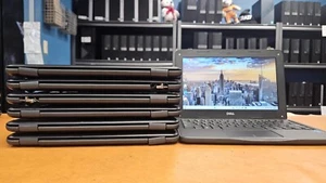 Lot of 7- Dell Latitude 3190  - Intel Celeron, 128GB SSD, 4GB RAM,Webcam,Win11 - Picture 1 of 6