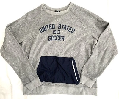 Nike USNT Mujer Talla XXL Cuello Redondo Sudadera 1913 Centenario Estados Unidos Fútbol Foto 1 de 4
