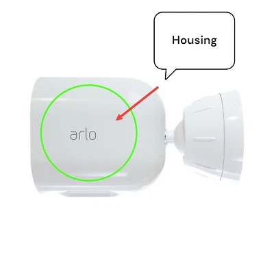 Carcasa de repuesto de montaje antirrobo Arlo para Arlo Pro 3 4 5S Ultra 2 blanca Foto 1 de 4