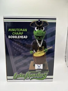 Vermont Lake Monsters CHAMP Minuteman Air National Guard Bobblehead SGA 7/4/24 - Picture 1 of 2