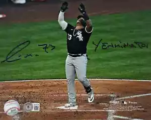 Yermin Mercedes Yerminator Signed Autographed 8x10 Photo COA Chicago White Sox - Picture 1 of 1