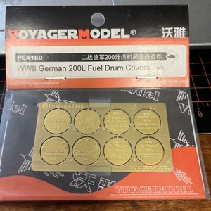 Voyager pea160 1/35 German 200L fuel drum cover detail set - Picture 1 of 1