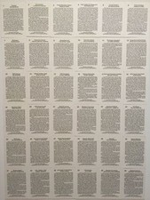 Bush League Political Humor Card Set 36 Cards 1989