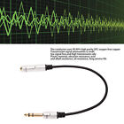 1FT Audio Adapter Cable 6.35mm Female To 6.35mm Male Metal Stereo Mixer Mic FTD