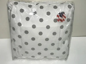 Glenna Jean Sweet Potato New POLKA DOT THROW PILLOW - NIP - 12 x 12 in. NURSERY  - Picture 1 of 4