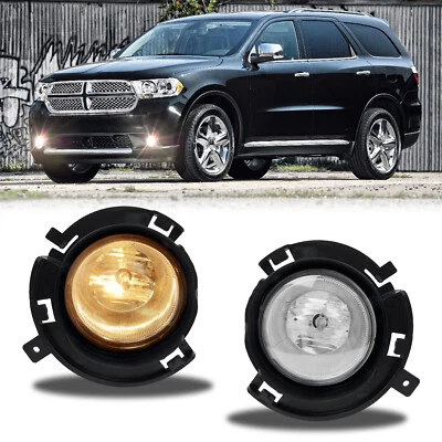 Luces antiniebla para Dodge Durango 2011 2012 2013 luces de parachoques conductor + pasajero con bombilla Foto 1 de 4