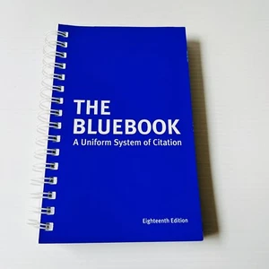 The Bluebook: A Uniform System of Citation 18th Edition Harvard Law Guide - Picture 1 of 12
