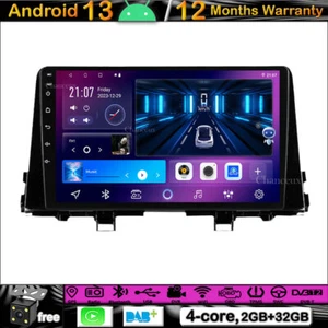 9"Android 13 Autoradio Carplay GPS Navigation WIFI DAB for KIA Picanto 2017-2020 - Picture 1 of 12