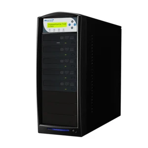 SharkCopier 4 Target 24X CD DVD Duplicator Copier Tower with 2 TB HDD + USB 3.0 - Picture 1 of 7