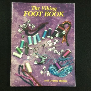 The Viking Foot Book From Country Stitches 1996 - Picture 1 of 8