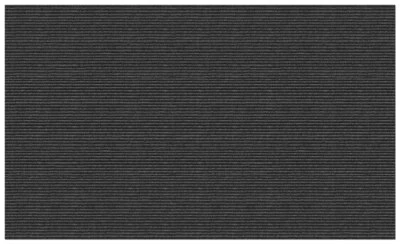 INDOOR OUTDOOR DOUBLE-RIBBED CARPET Skid-Resistant Backing SMOKEY BLACK - Image 1 of 4