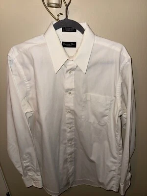 Camisa de vestir blanca Christian Dior Monsieur para hombre Foto 1 de 4