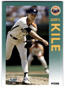 Darryl Kile 1992 Fleer #439 Houston Astros - Picture 1 of 2
