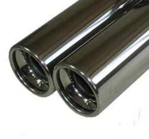 FOX Sportauspuff 90mm Anlage auf 76mm Downpipe Audi RS4 B5 2.7l 2x90mm schräg - Bild 1 von 1